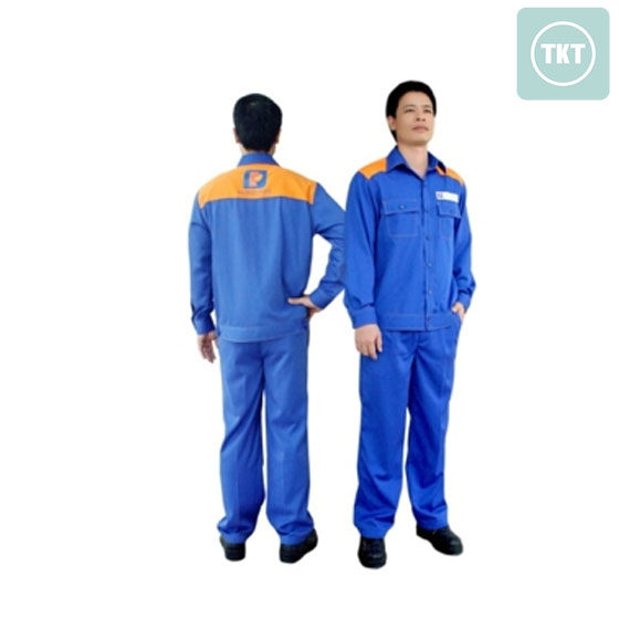Quần áo Bảo hộ lao động vải Pangrim liên doanh Hàn Quốc màu Vàng xanh