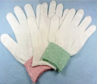 Găng tay chống tĩnh điện dệt kim Đài Loan phủ đầu ngón