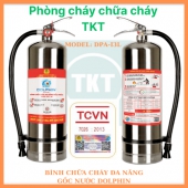 Bình chữa cháy đa năng Dolphin - DPA pin điện - vỏ inox - 3 lít