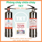 Bình chữa cháy đa năng Dolphin - DPA pin điện - vỏ inox - 1 lít